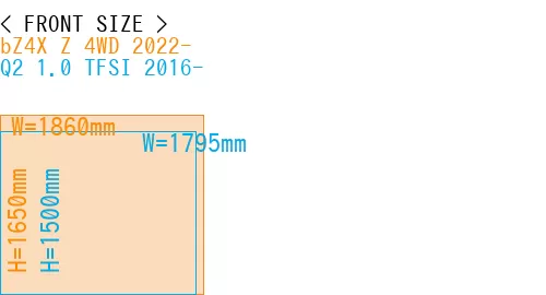 #bZ4X Z 4WD 2022- + Q2 1.0 TFSI 2016-